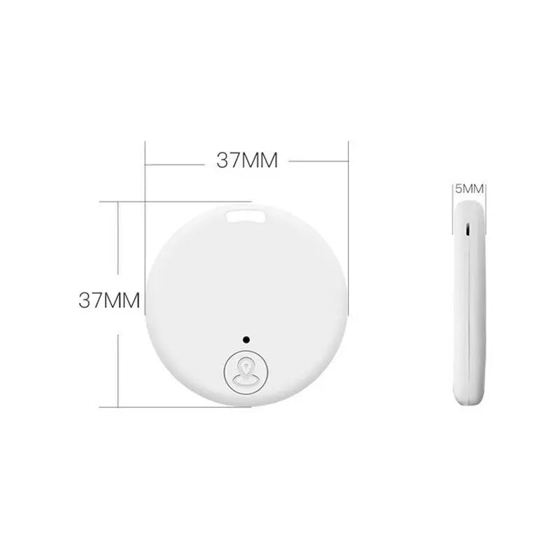 Mini localizador GPS con alarma antipérdida, llavero con etiqueta inteligente Compatible con Bluetooth, rastreador de llaves para perros, mascotas y niños
