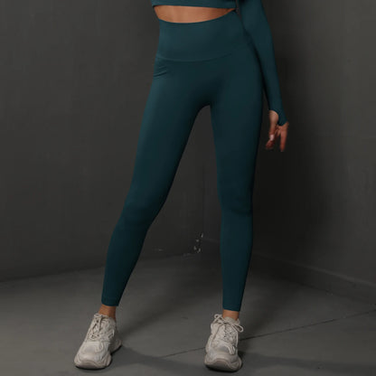 Mallas de gimnasio sin costuras para mujer, pantalones de Yoga sexys de cintura alta, mallas de levantamiento de glúteos, ropa deportiva para mujer, ropa deportiva