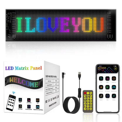 Letrero OJOS LED , Bluetooth, Auto / Camion