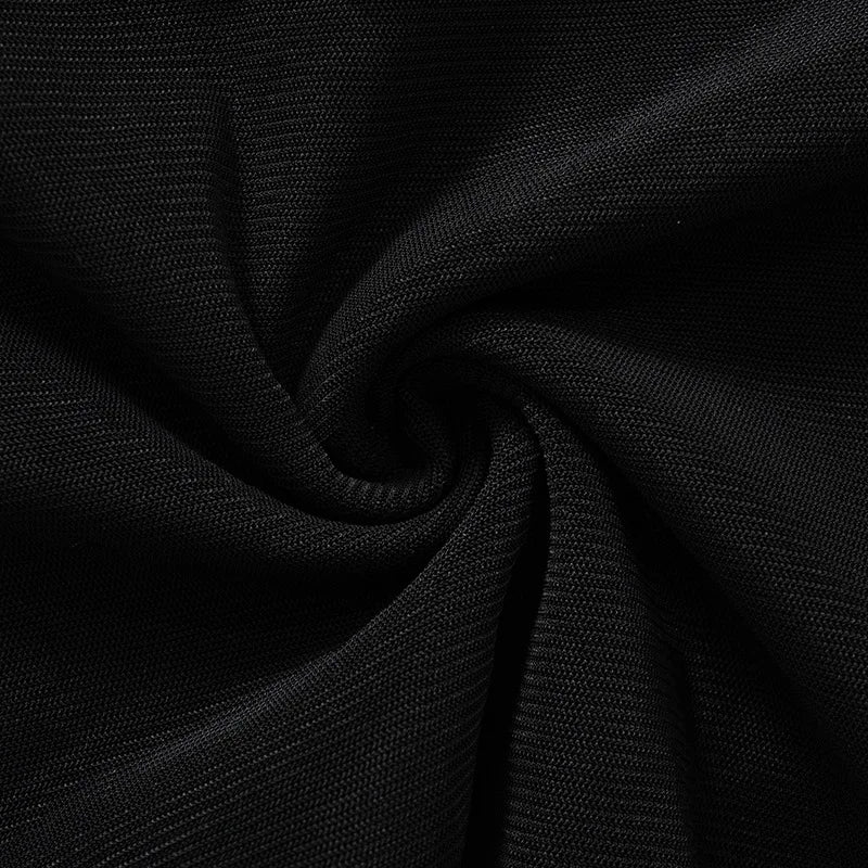 Top corto negro con corsé de malla para mujer, Top de tubo de retazos, camisola Sexy sin mangas con hombros descubiertos, ropa de calle de verano, camisetas sin mangas ajustadas sin tirantes