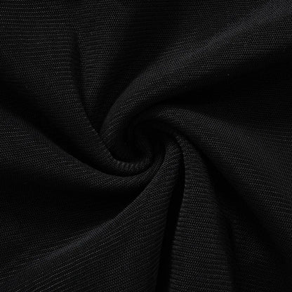 Top corto negro con corsé de malla para mujer, Top de tubo de retazos, camisola Sexy sin mangas con hombros descubiertos, ropa de calle de verano, camisetas sin mangas ajustadas sin tirantes
