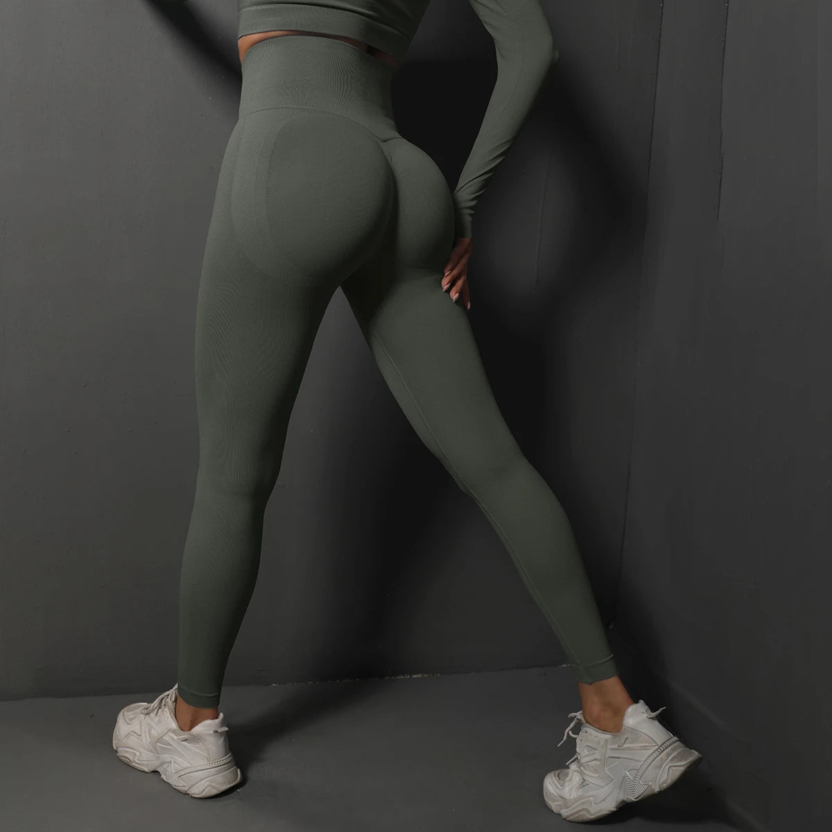 Mallas de gimnasio sin costuras para mujer, pantalones de Yoga sexys de cintura alta, mallas de levantamiento de glúteos, ropa deportiva para mujer, ropa deportiva