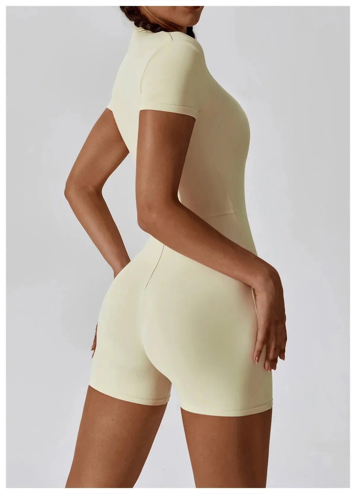 Selección alemana, mono de Yoga de manga corta, monos para mujer, conjunto de Yoga, ropa de gimnasio, chándal de entrenamiento, mono de Fitness para baile