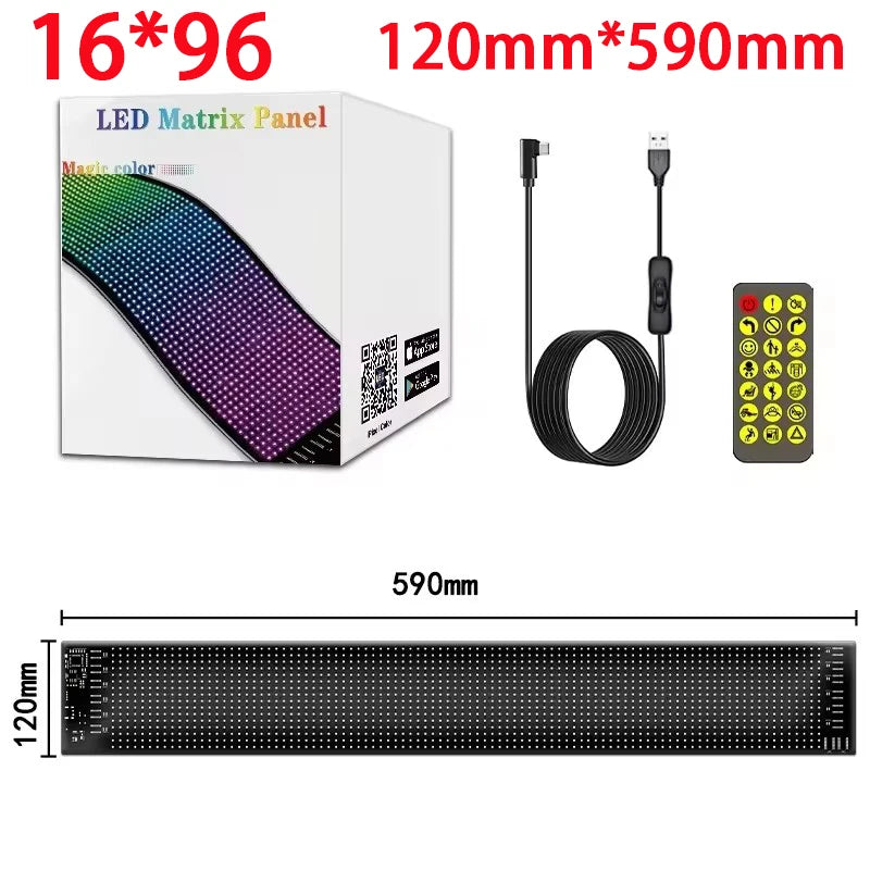 Letrero OJOS LED , Bluetooth, Auto / Camion