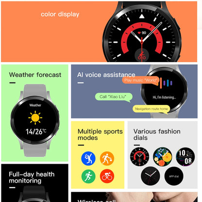 2025 nuevos relojes inteligentes con llamada Bluetooth Pro 1,32 pulgadas 160*160 esferas personalizadas deporte hombres y mujeres Monitor de salud Smartwatch para hombre