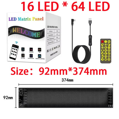 Letrero OJOS LED , Bluetooth, Auto / Camion