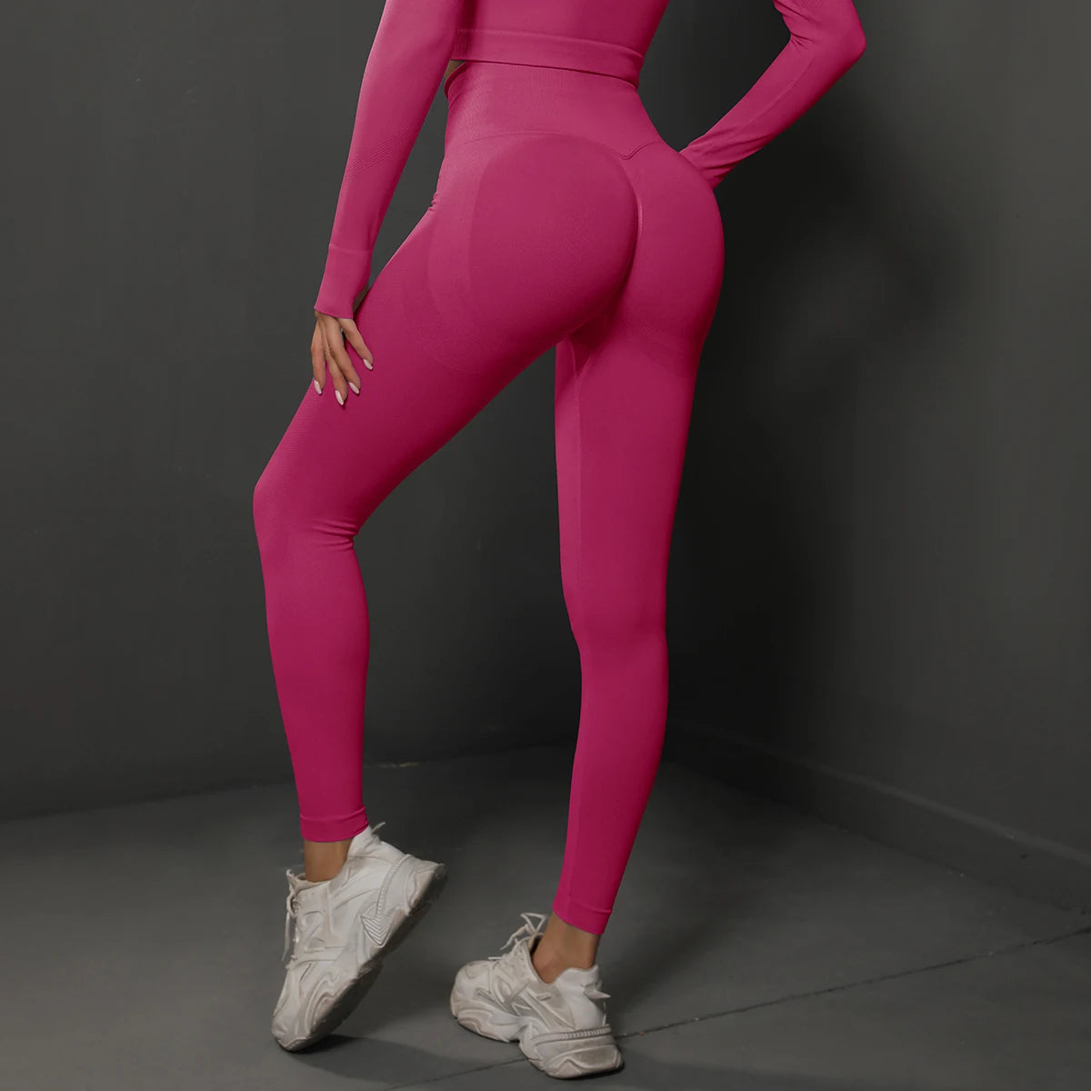 Mallas de gimnasio sin costuras para mujer, pantalones de Yoga sexys de cintura alta, mallas de levantamiento de glúteos, ropa deportiva para mujer, ropa deportiva