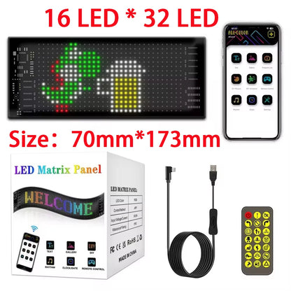 Letrero OJOS LED , Bluetooth, Auto / Camion