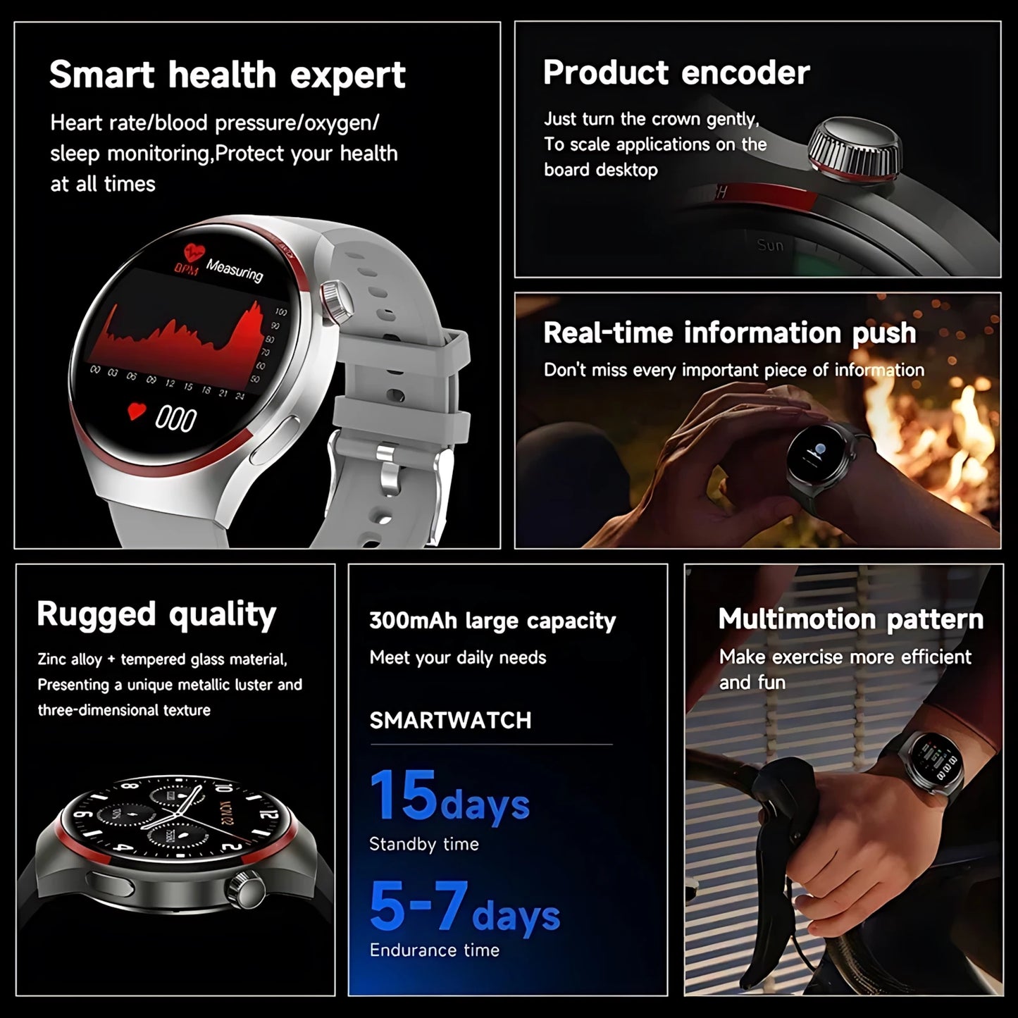 Reloj inteligente GT4 Pro con seguimiento GPS para hombres y mujeres, reloj con pantalla AMOLED HD, llamada Bluetooth, NFC IP68, reloj deportivo resistente al agua 2025