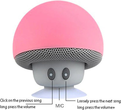 Altavoz Bluetooth inalámbrico de alta calidad, subwoofer de alcance inalámbrico de 30 pies con ventosa, adecuado para ciclismo, Picnic al aire libre