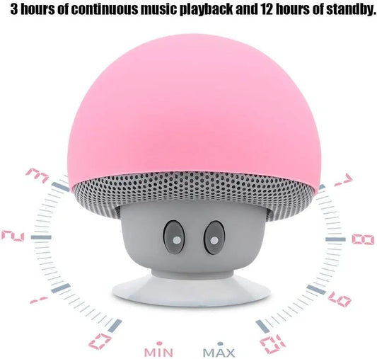 Altavoz Bluetooth inalámbrico de alta calidad, subwoofer de alcance inalámbrico de 30 pies con ventosa, adecuado para ciclismo, Picnic al aire libre