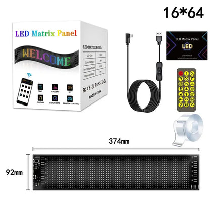 Ojos Led para Camión,  Matriz Led RGB, Bluetooth
