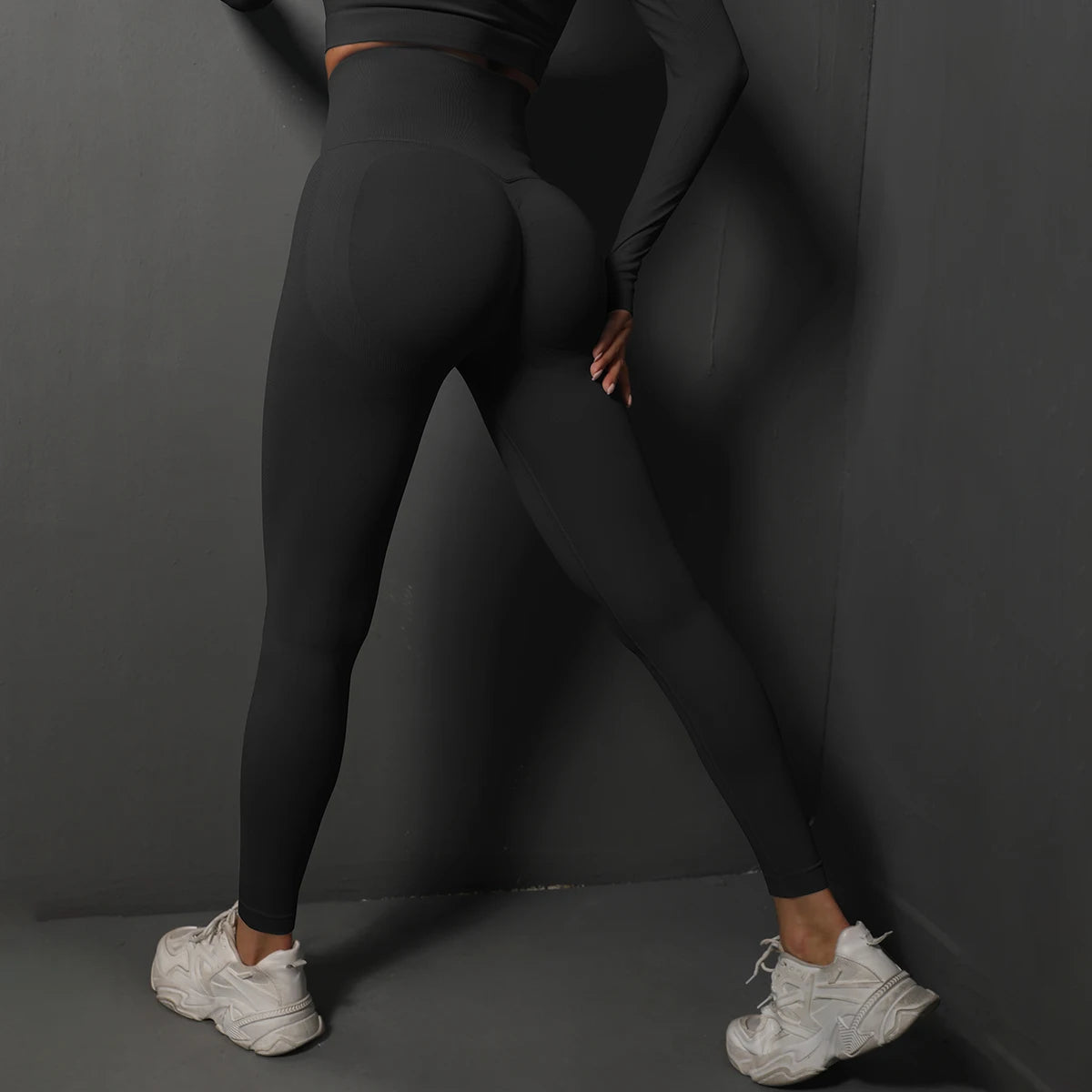 Mallas de gimnasio sin costuras para mujer, pantalones de Yoga sexys de cintura alta, mallas de levantamiento de glúteos, ropa deportiva para mujer, ropa deportiva