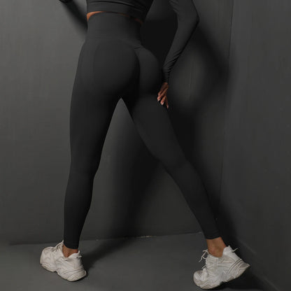 Mallas de gimnasio sin costuras para mujer, pantalones de Yoga sexys de cintura alta, mallas de levantamiento de glúteos, ropa deportiva para mujer, ropa deportiva