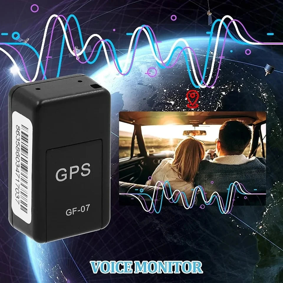 Rastreador GPS micro magnético, monitor de seguimiento antirrobo en tiempo real para motocicletas y vehículos, mini GPS de posicionamiento antipérdida personal