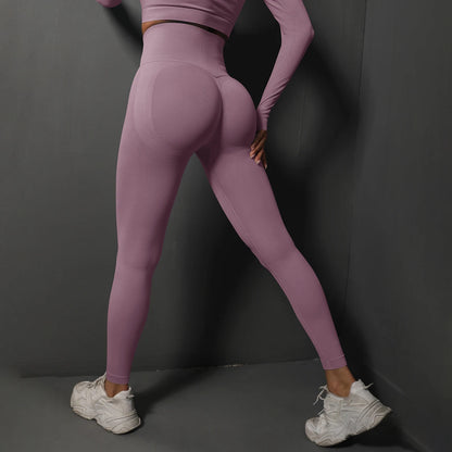 Mallas de gimnasio sin costuras para mujer, pantalones de Yoga sexys de cintura alta, mallas de levantamiento de glúteos, ropa deportiva para mujer, ropa deportiva